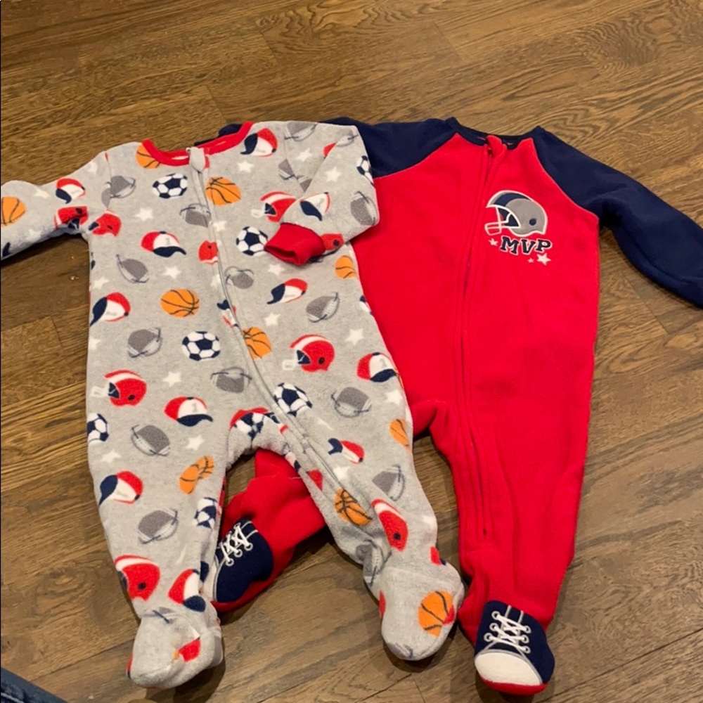 Absorba Fleece Footies 9 mths